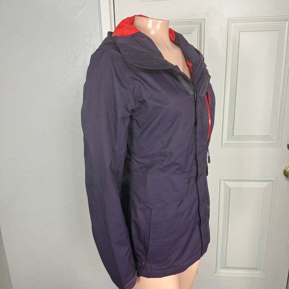 The North Face Coat Jacket Women's XS Waterproof Full zip Rain Hooded Y4-22 - Picture 4 of 6